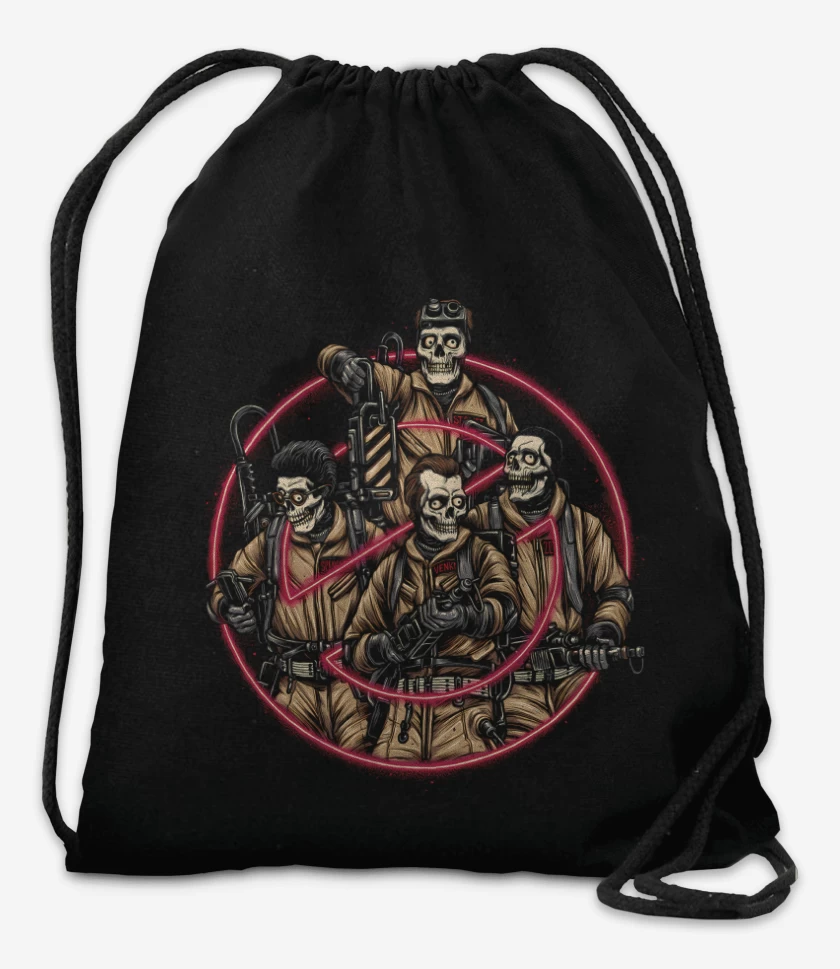 Mochila Negro de The Ghostbusters