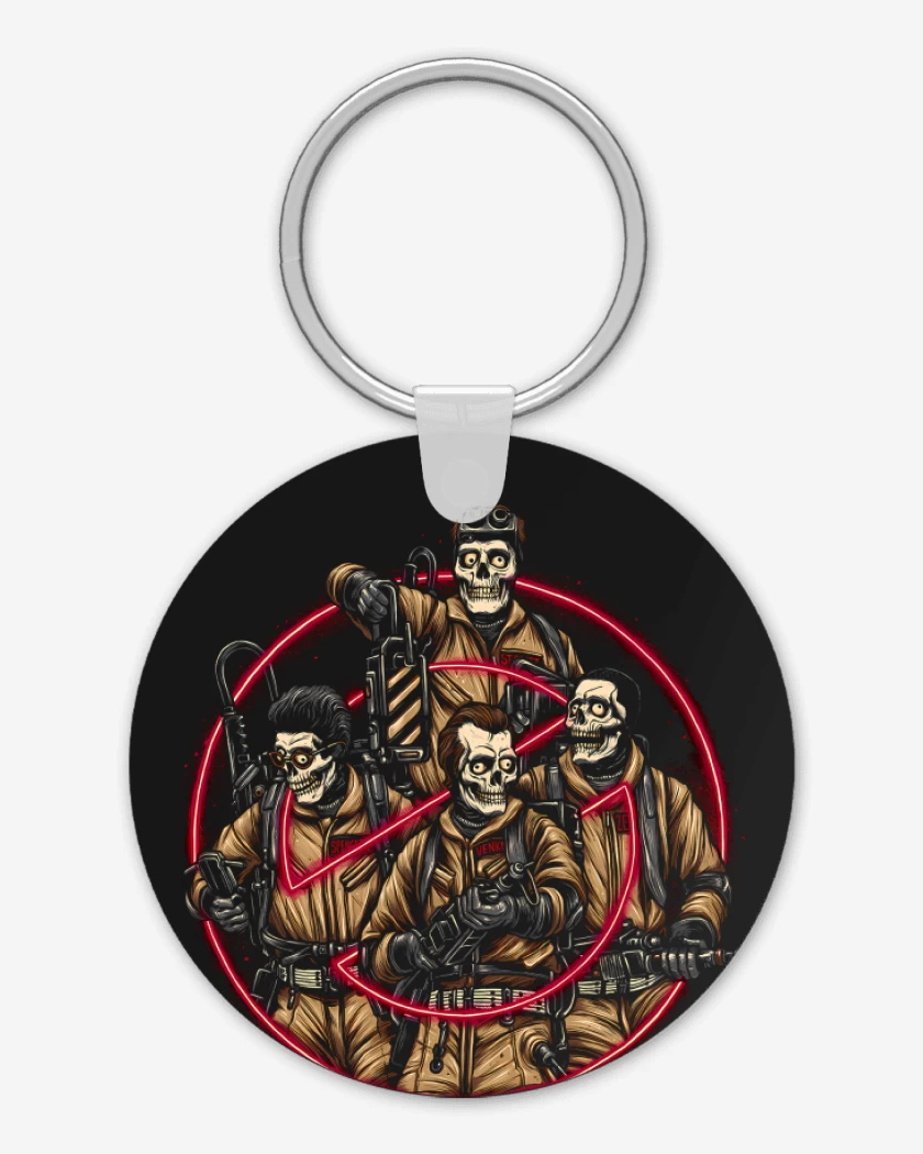 Llavero Negro de The Ghostbusters