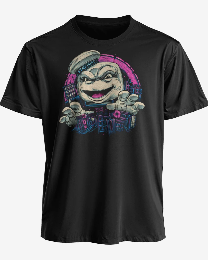 Polera premium Negro de El Malvavisco 