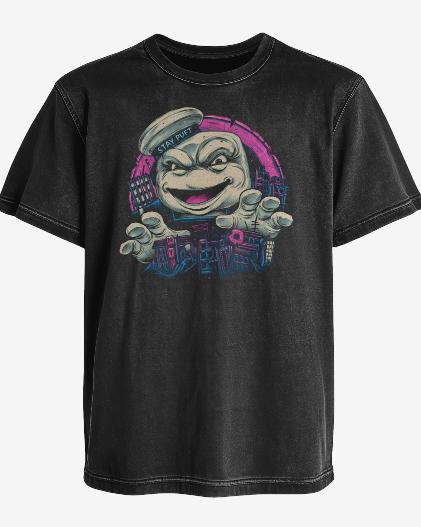 Polera desgastada El Malvavisco 