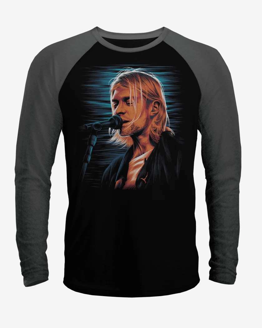 Polera Raglan Cobain 