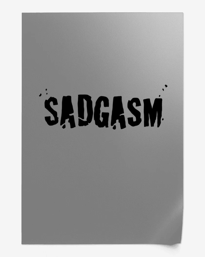 Print Sadgasm Logo