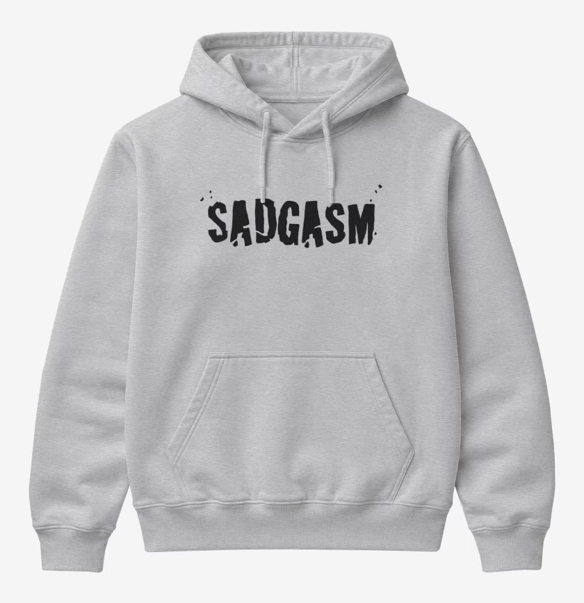 Poleron Canguro básico Sadgasm Logo