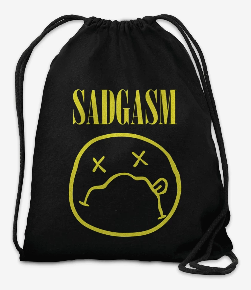 Mochila Negro de Sadgasmo