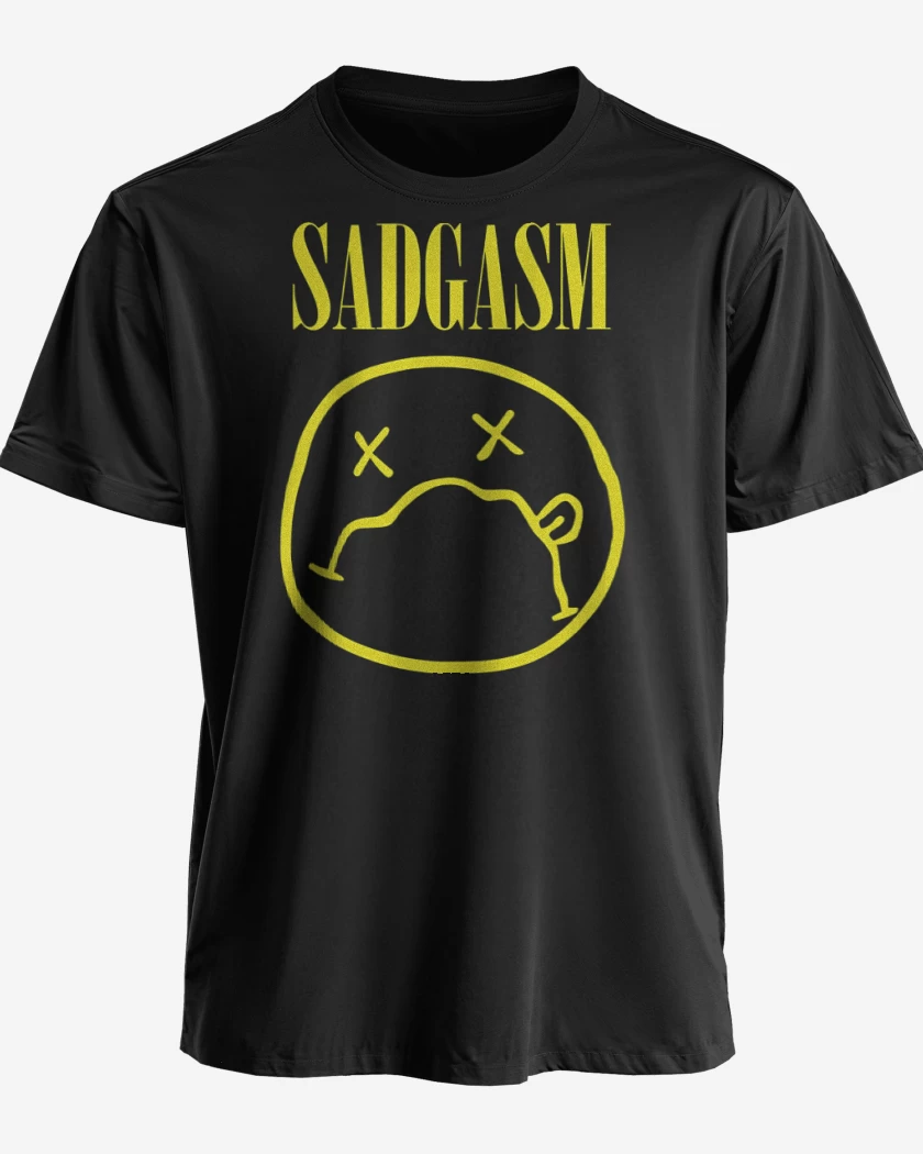 Polera premium Negro de Sadgasmo