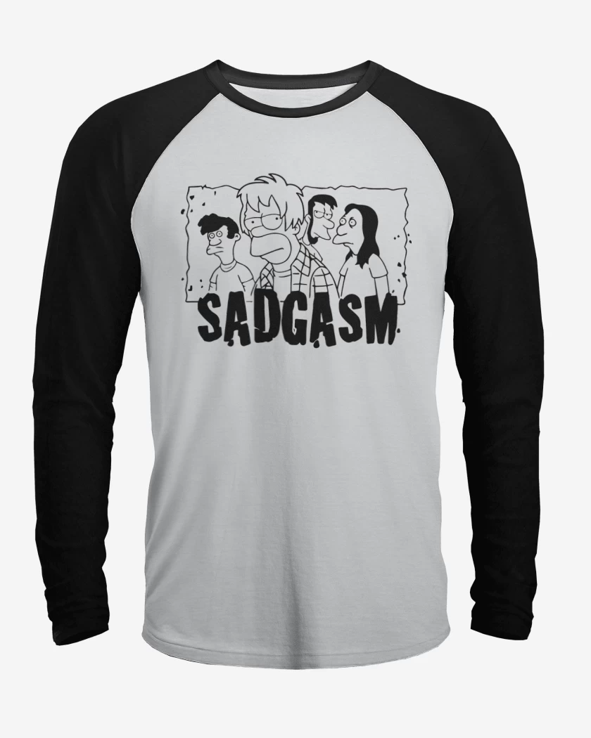 Polera Raglan Sadgasm