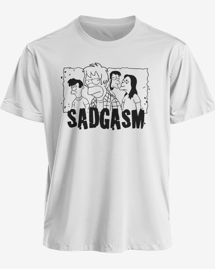 Polera premium Blanco de Sadgasm