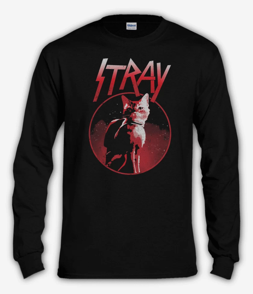 Polera manga larga Negro de El Gato