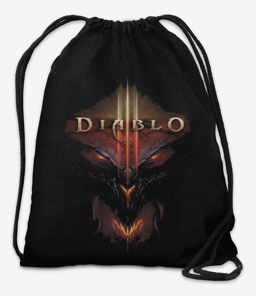 Mochila Negro de Diablo III