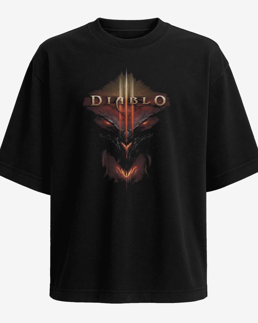 Polera Oversize Diablo III