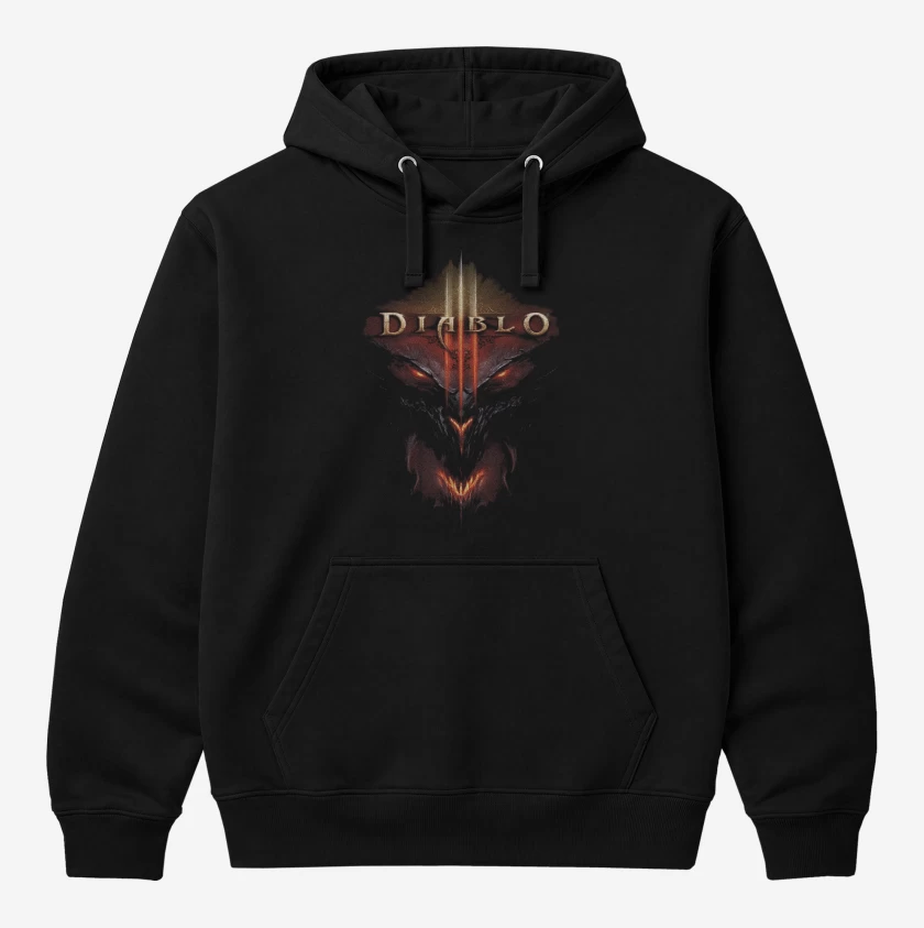 Polerón Canguro Negro de Diablo III