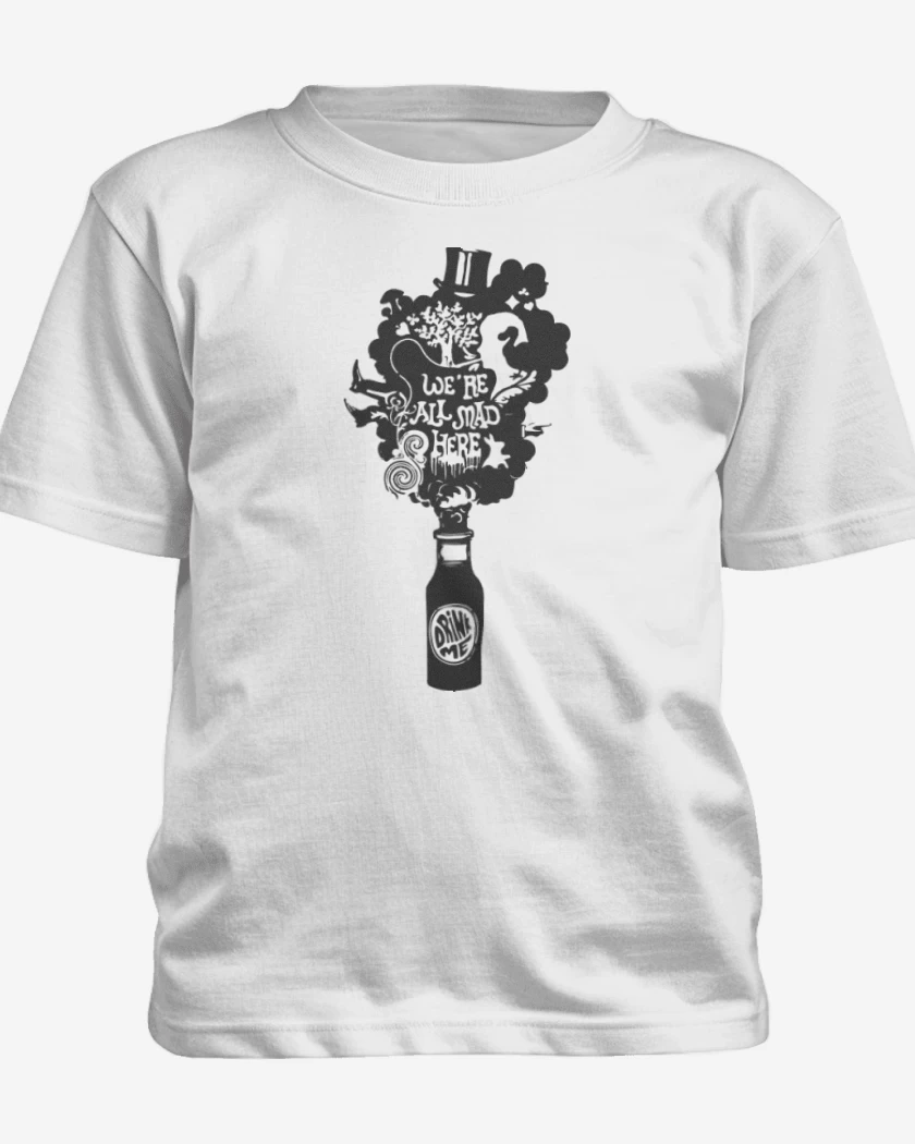 Polera de niño Blanco de Were all mad
