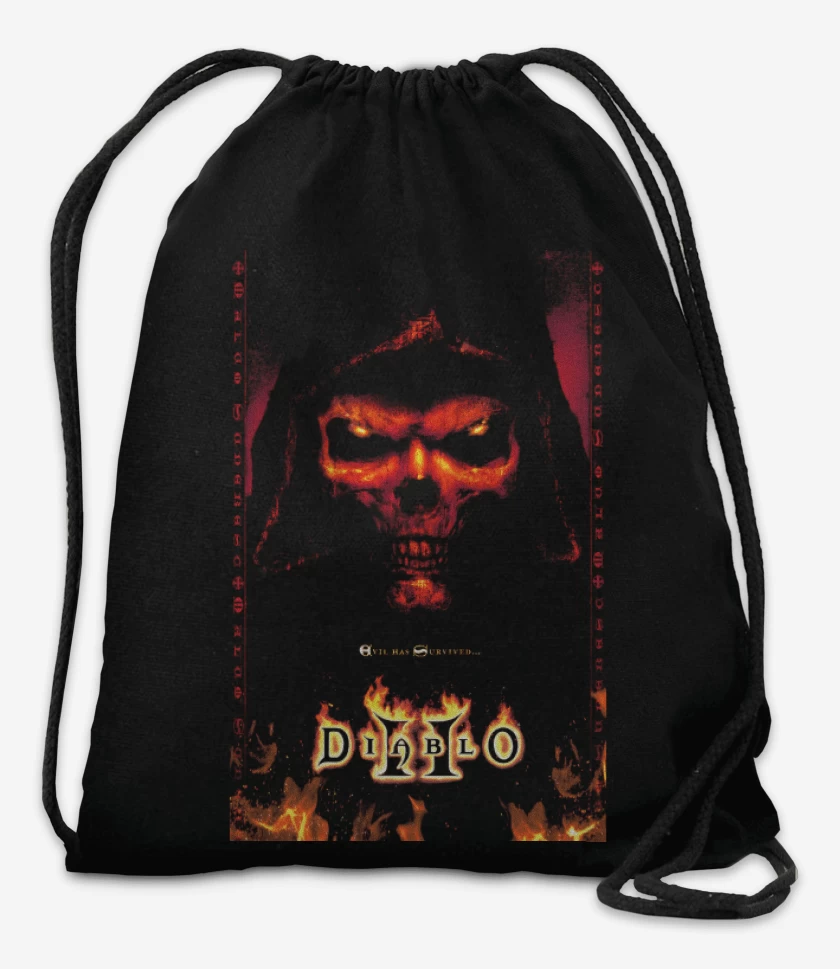 Mochila Negro de Diablo II