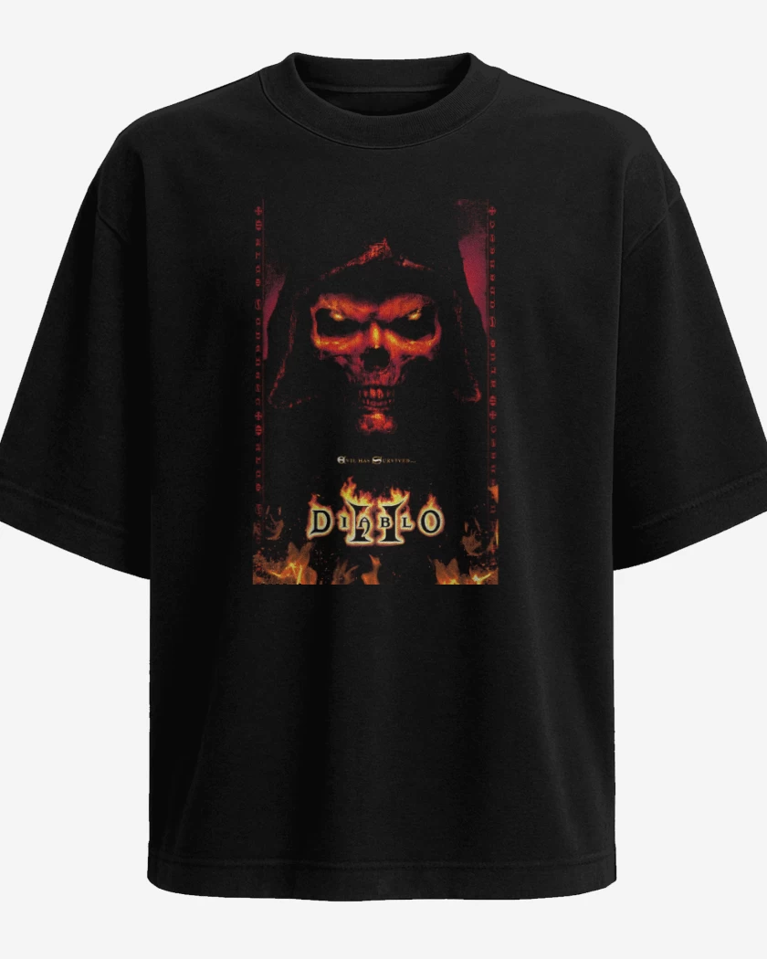 Polera Oversize Diablo II