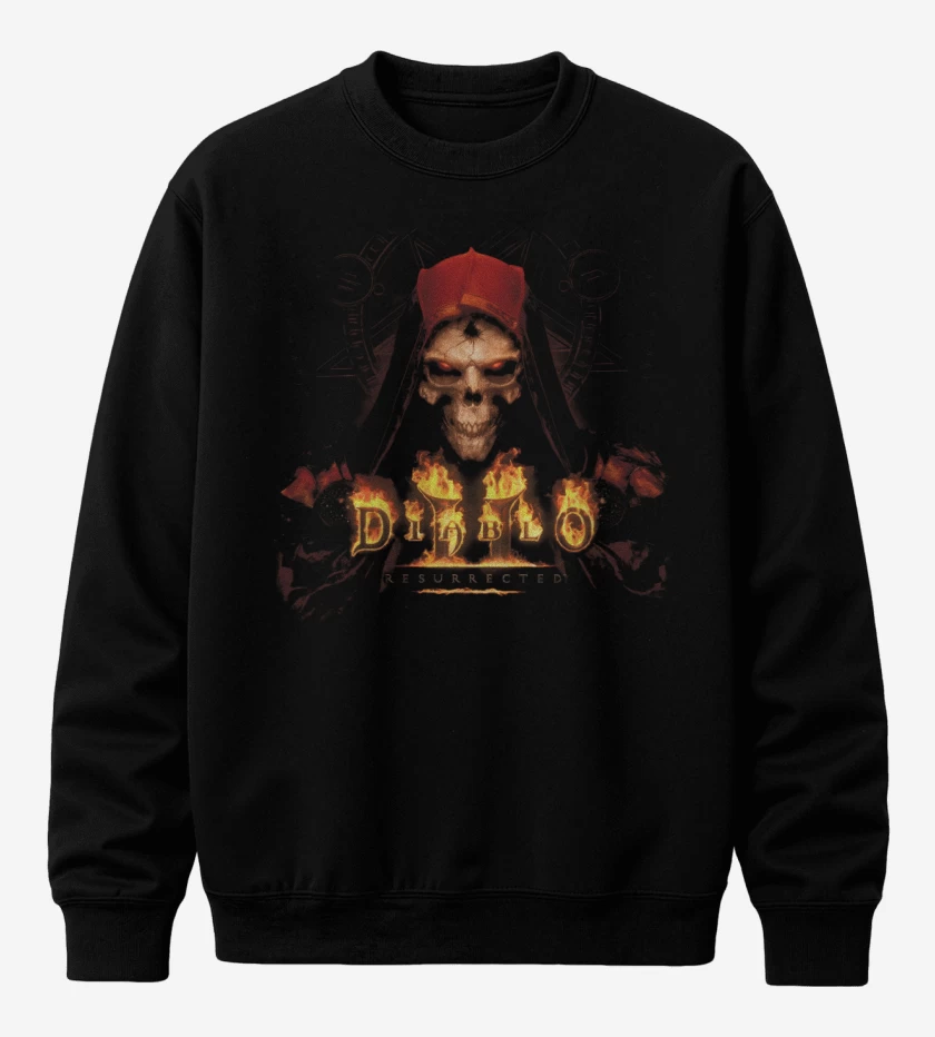 Poleron polo Diablo II Resurrected