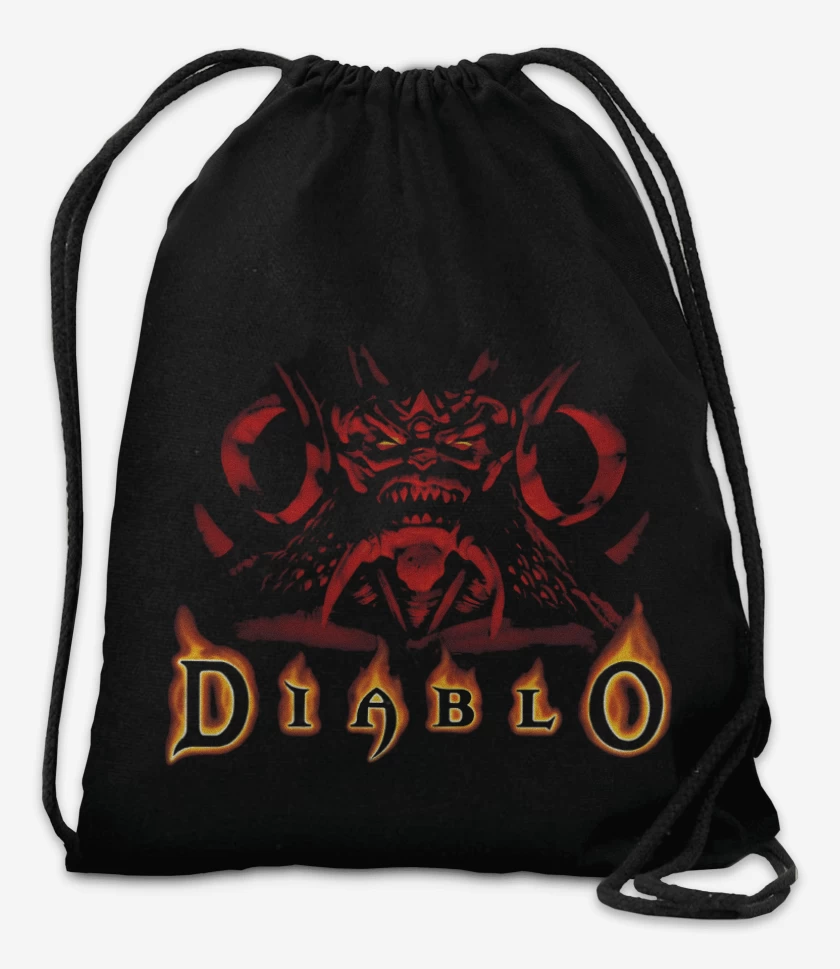 Mochila Negro de Diablo