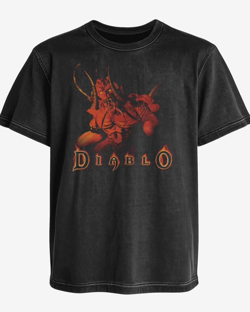 Polera desgastada Diablo I