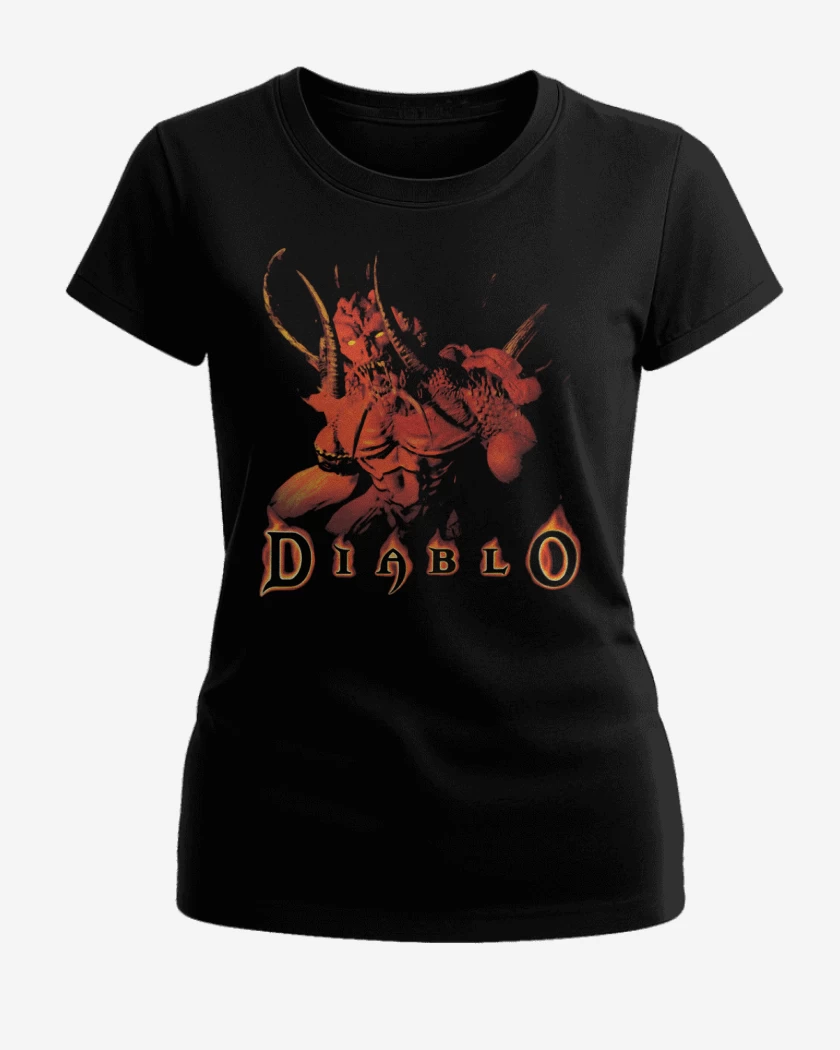 Polera de Mujer Negro de Diablo I