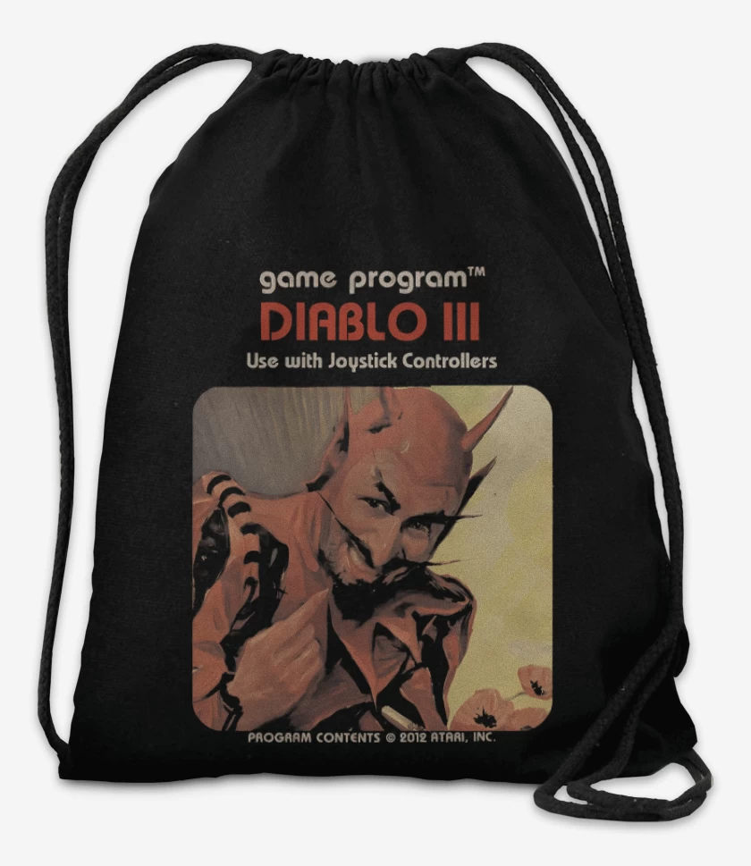 Mochila Negro de Soy el Diablo