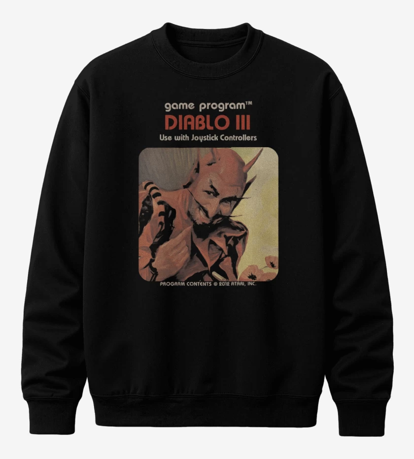 Poleron polo Negro de Soy el Diablo