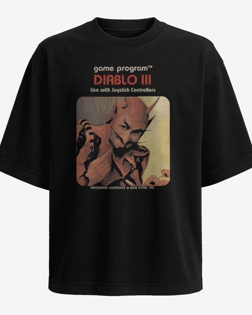 Polera Oversize Soy el Diablo