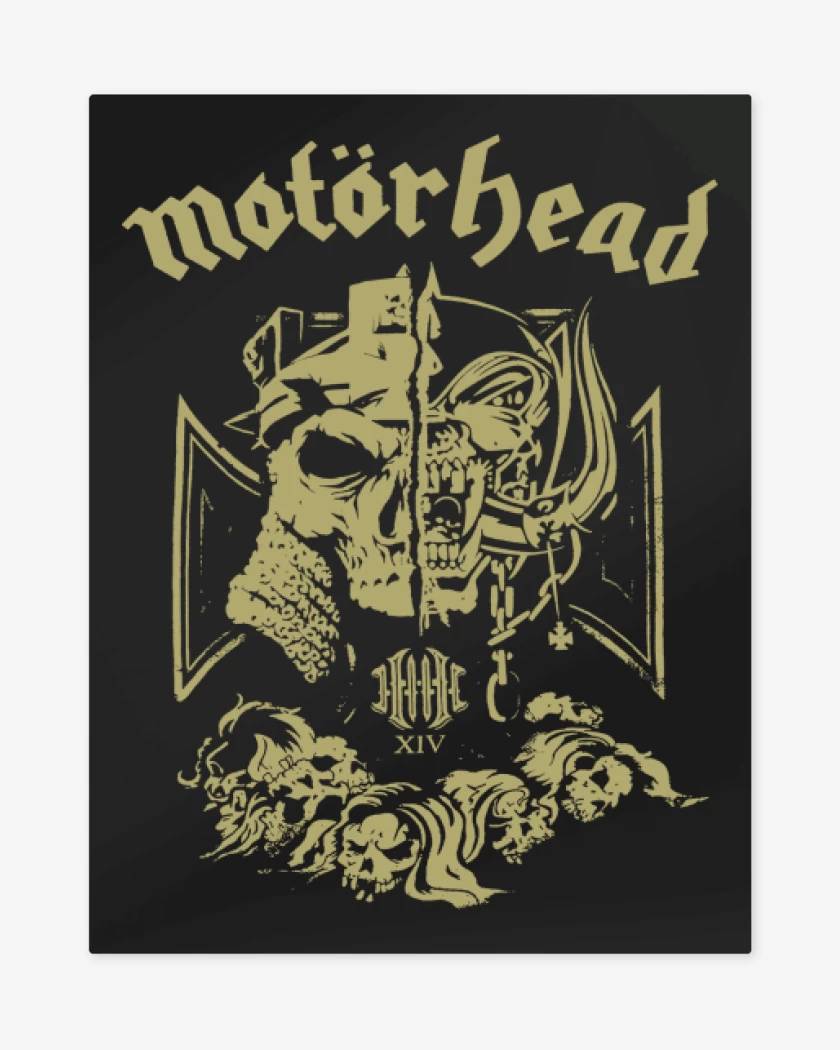 Print metalico Negro de MotorHHHead