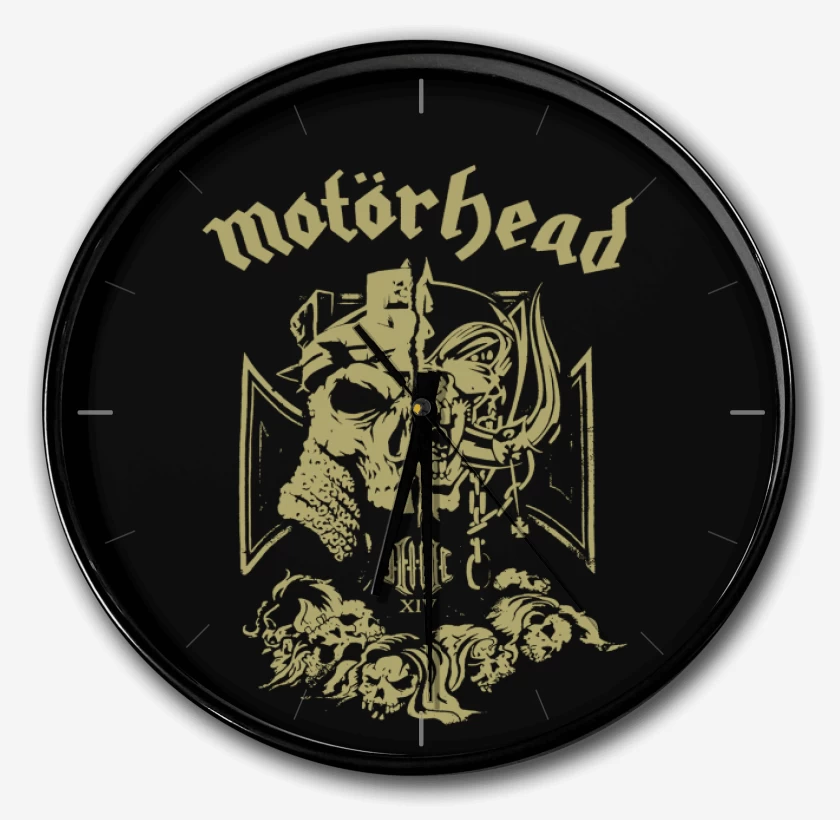 Reloj Negro de MotorHHHead