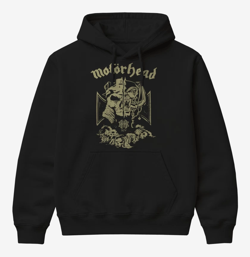 Poleron Canguro básico Negro de MotorHHHead
