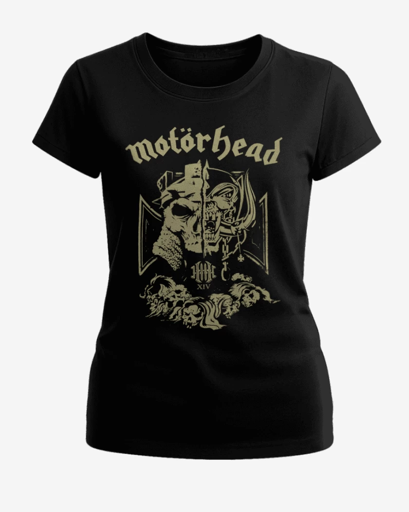 Polera de Mujer Negro de MotorHHHead