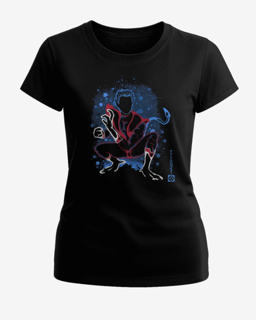 Polera de Mujer Negro de Nightcrawler