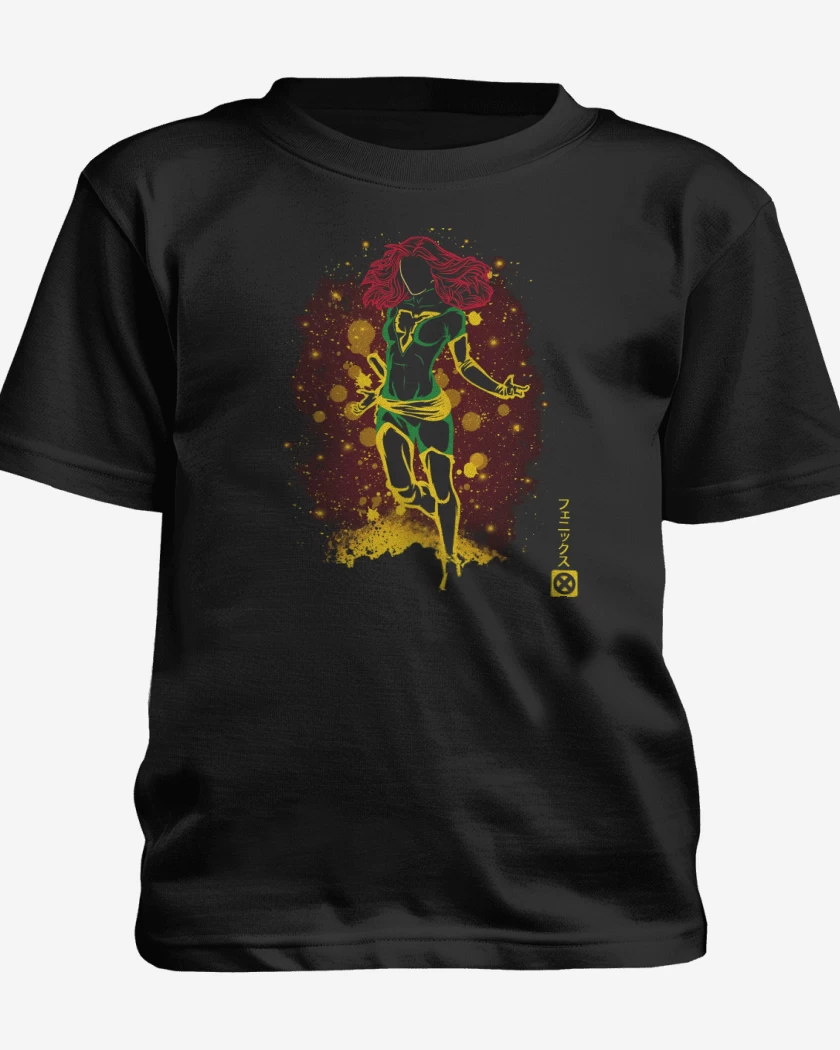 Polera de niño Negro de Fénix
