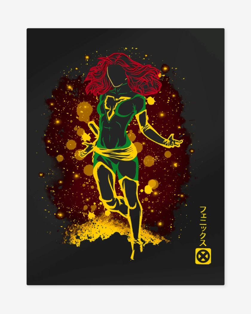 Print metalico Fénix
