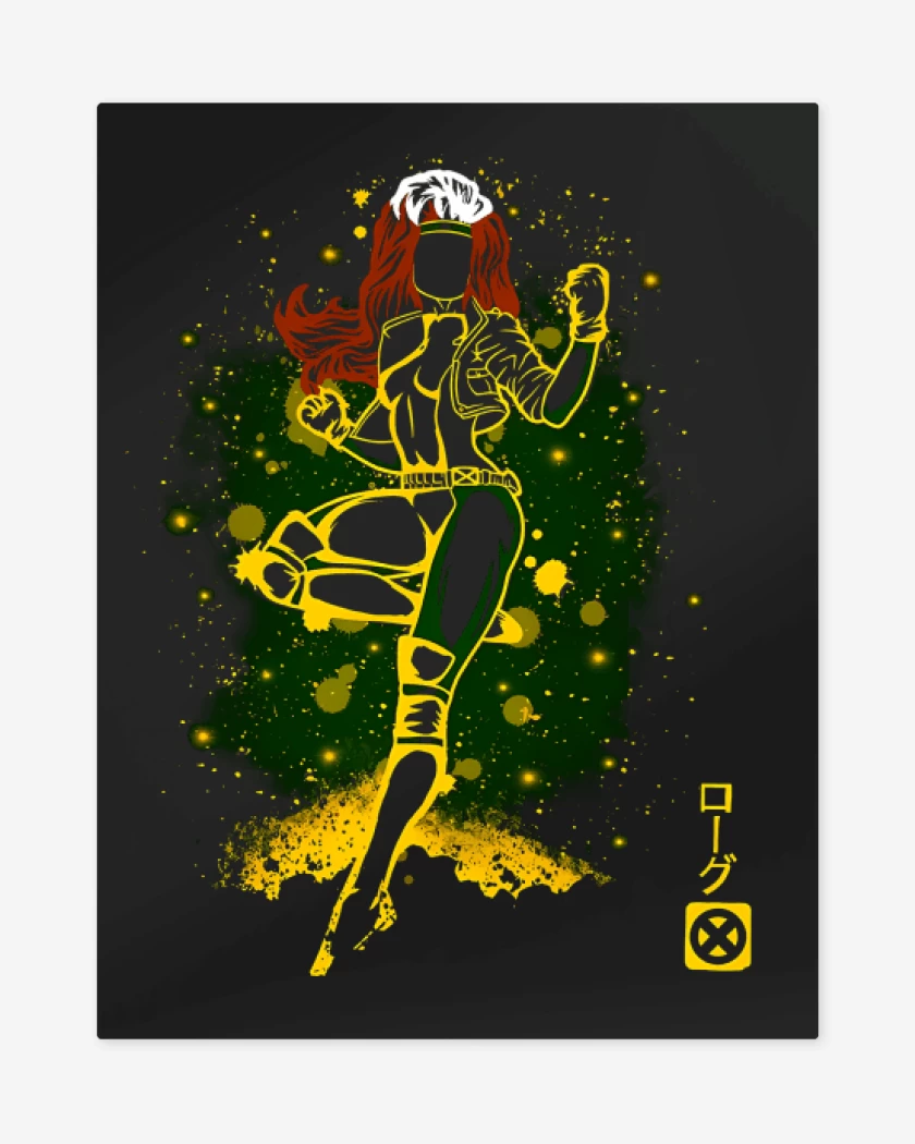 Print metalico Negro de Rogue
