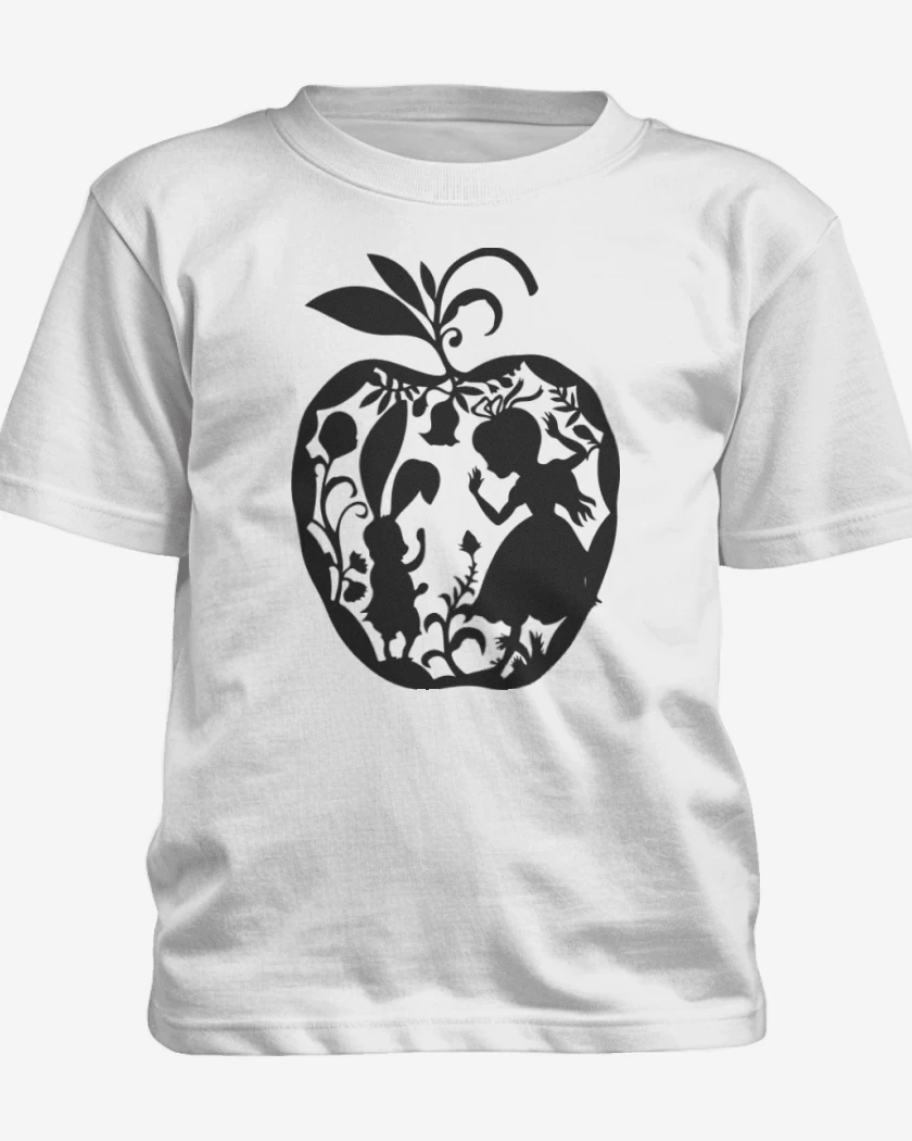 Polera de niño Blanco de Alice