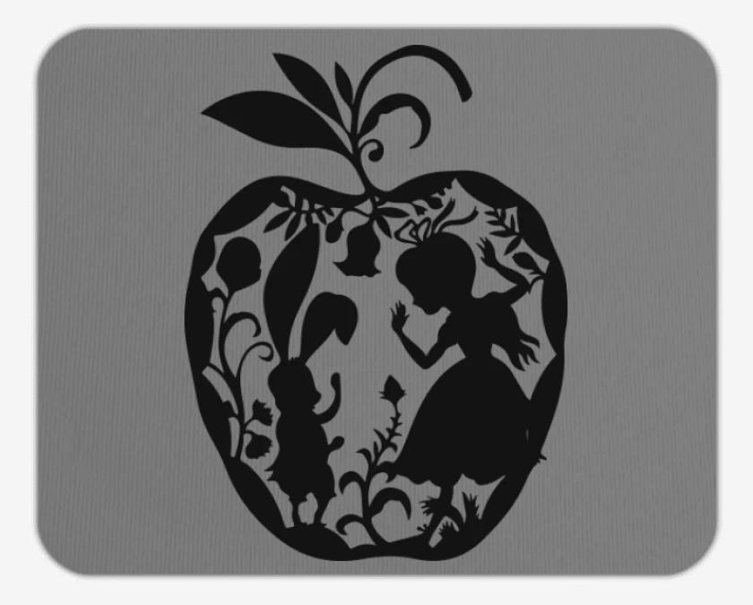Mousepad Gris Melange de Alice