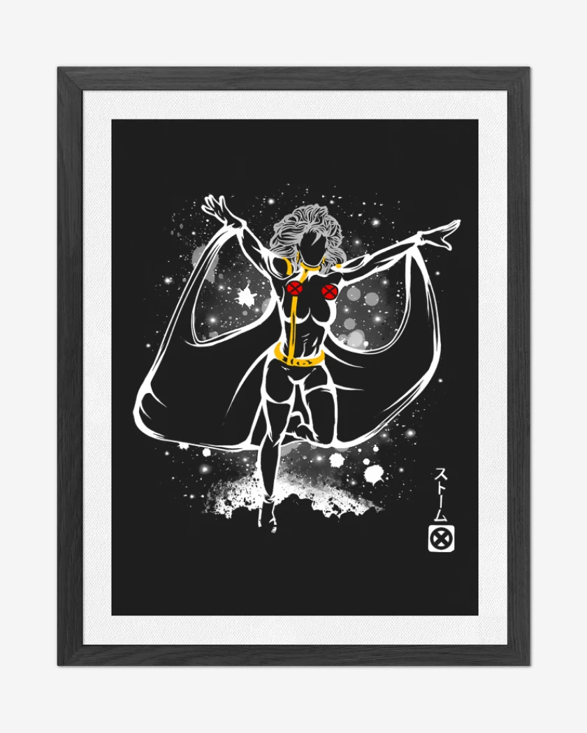 Cuadro decorativo Negro de Tormenta
