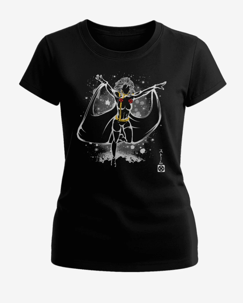 Polera de Mujer Negro de Tormenta