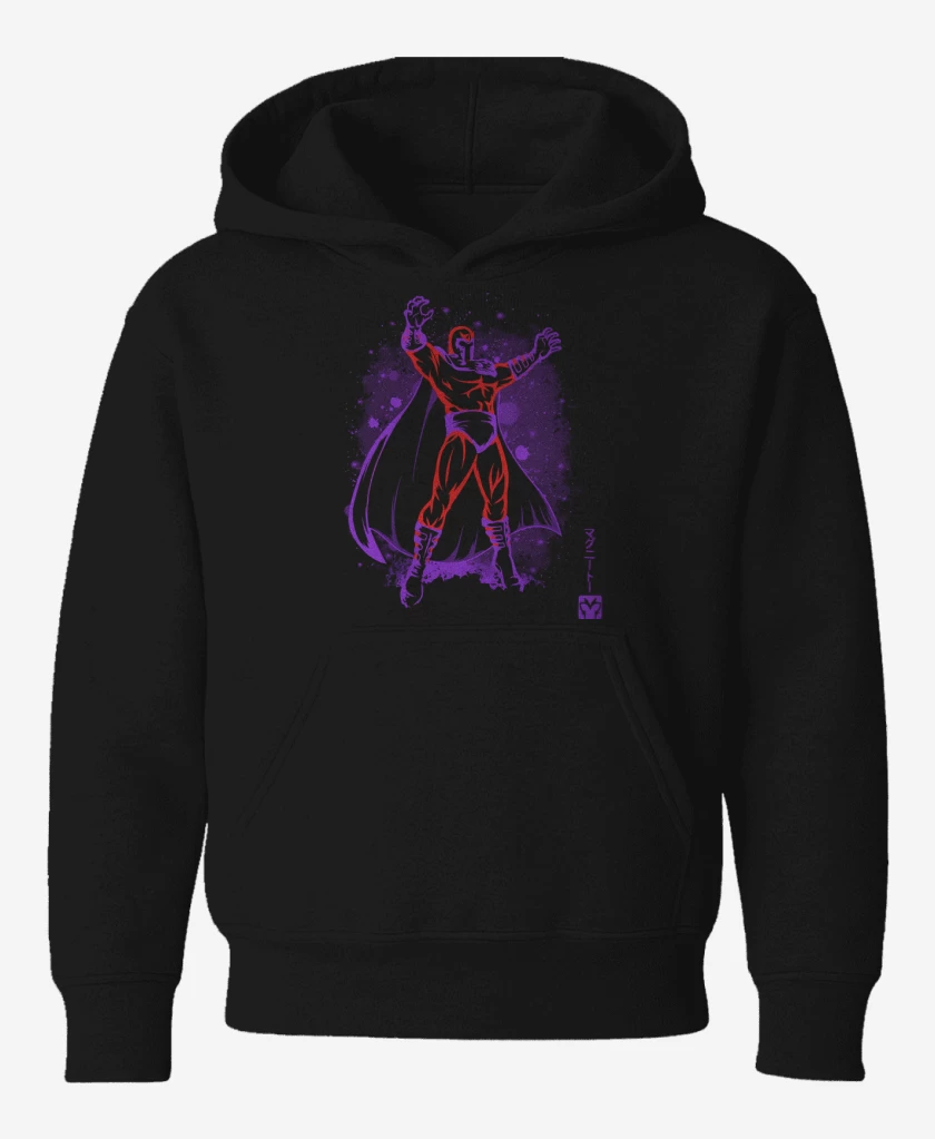 Poleron de niño Negro de Magneto
