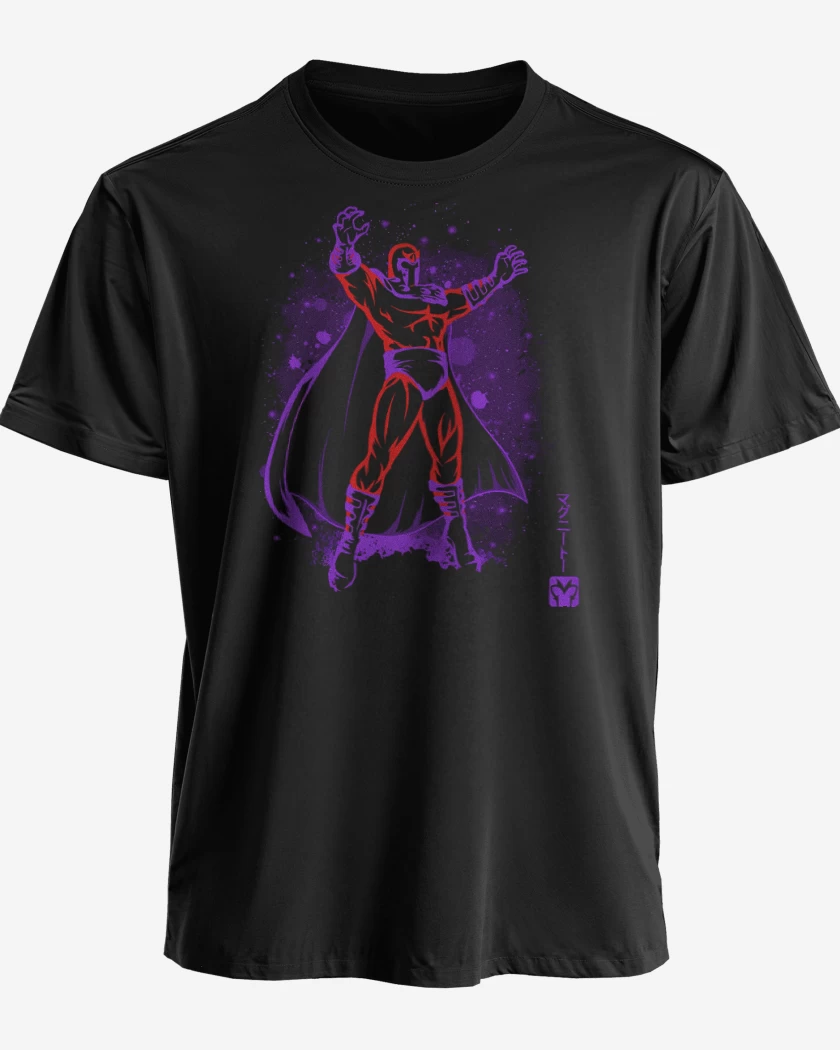 Polera premium Negro de Magneto