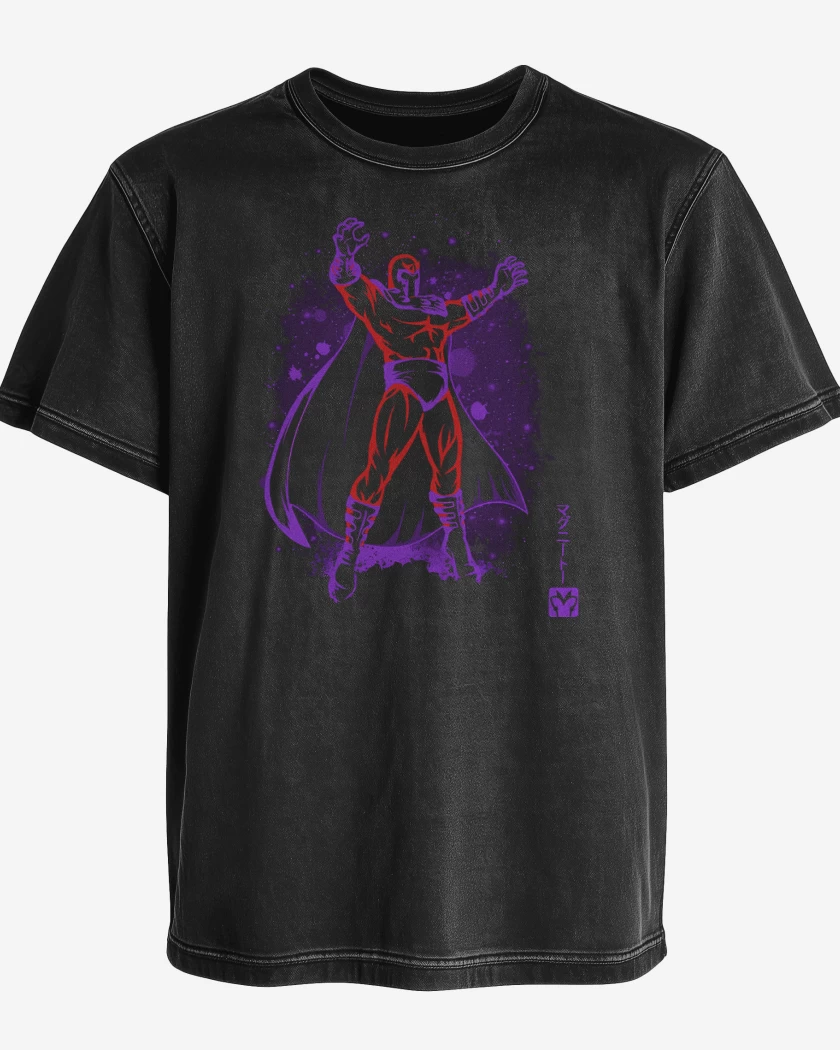 Polera desgastada Magneto