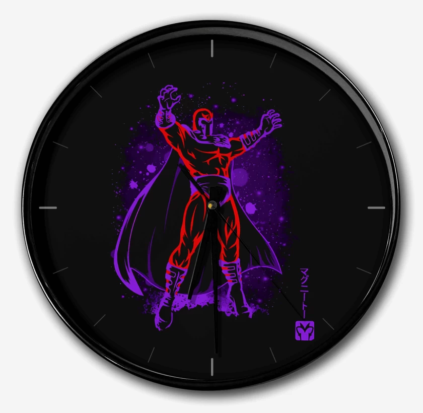 Reloj Negro de Magneto
