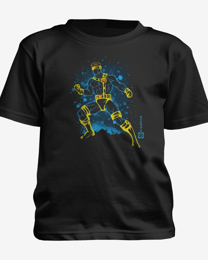 Polera de niño Negro de Cíclope