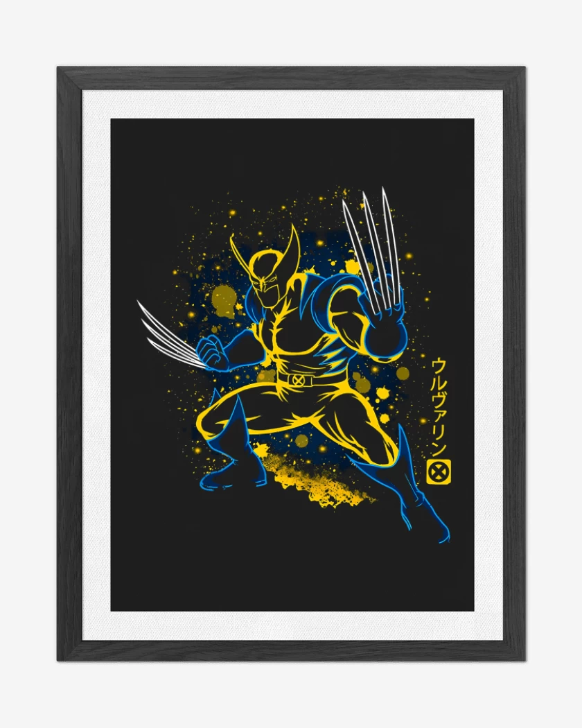 Cuadro decorativo Wolverine Logan
