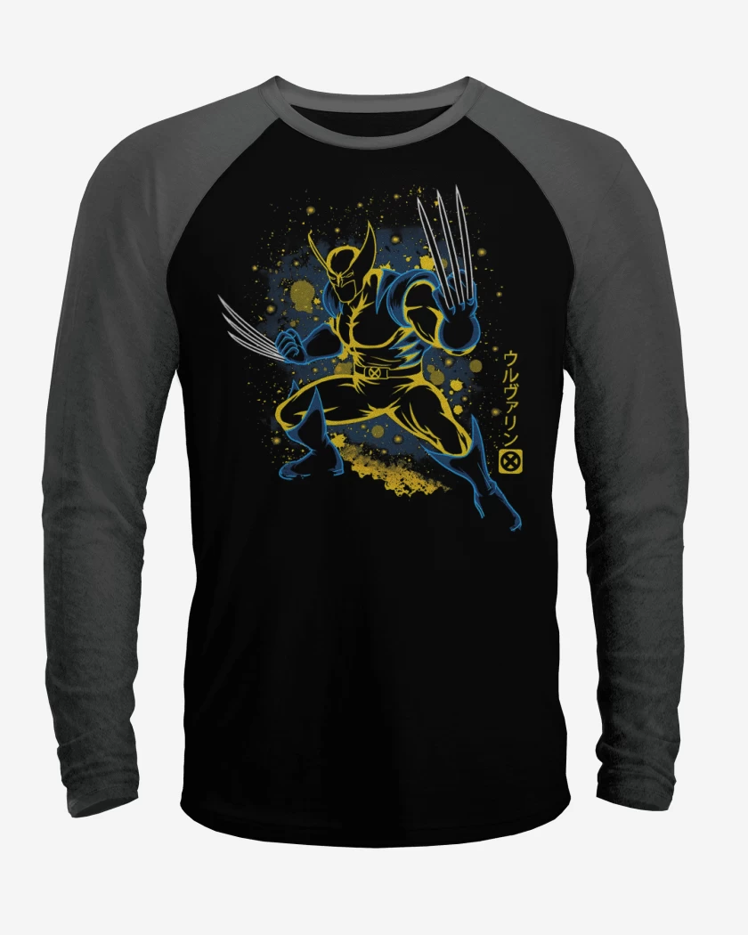 Polera Raglan Wolverine Logan