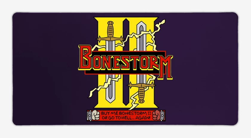 Mouse pad Gamer Bonestorm II