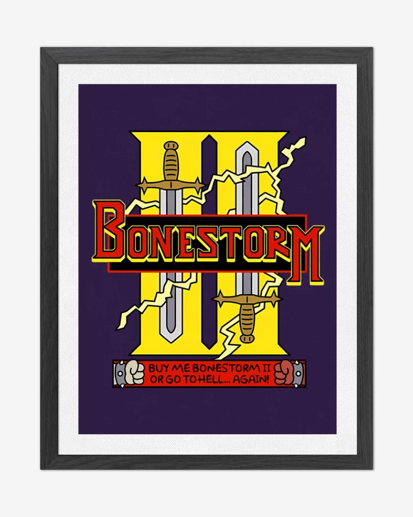Cuadro decorativo Bonestorm II