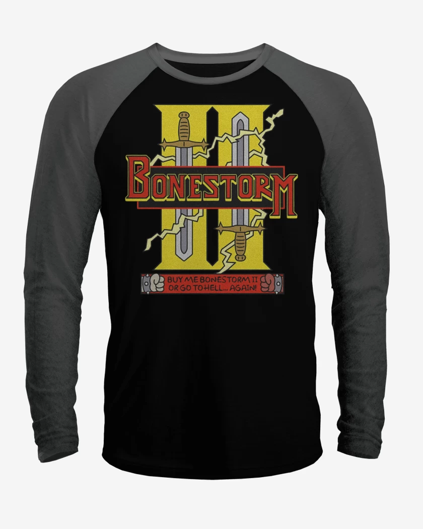Polera Raglan Bonestorm II