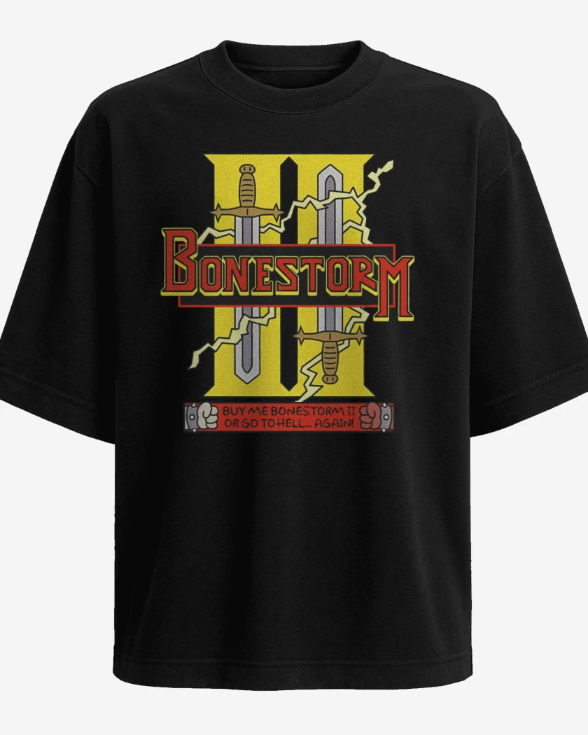 Polera Oversize Bonestorm II