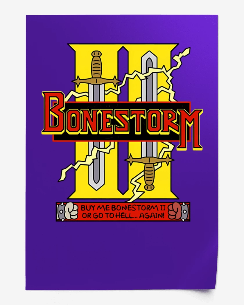 Print Bonestorm II