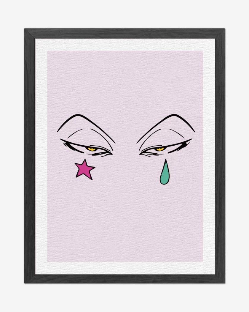 Cuadro decorativo Hisoka Eyes